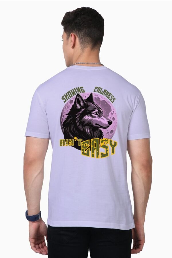 Calmness Ain't Easy Unisex Half Sleeve T-shirt - Image 4