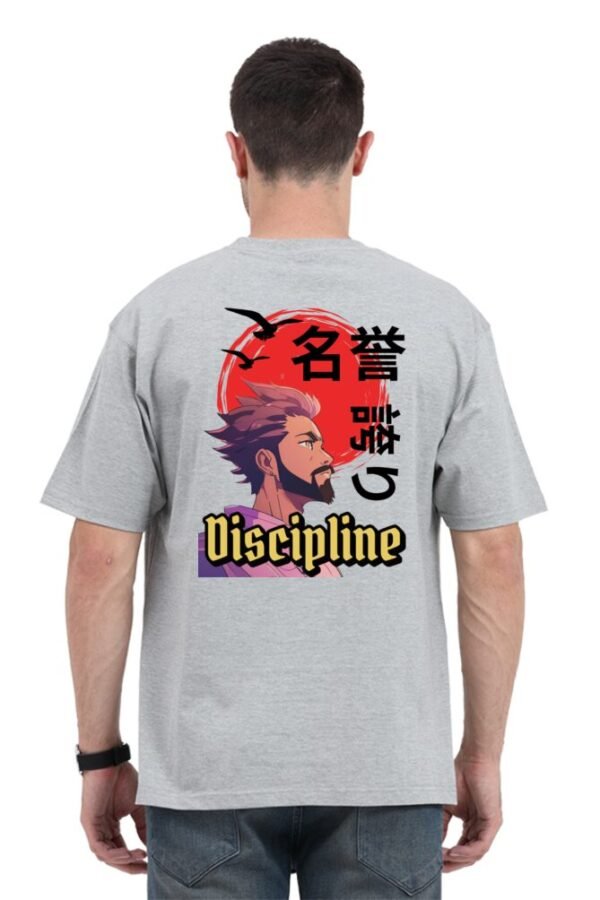 Discipline Anime Unisex Oversize Classic T-shirt - Image 12