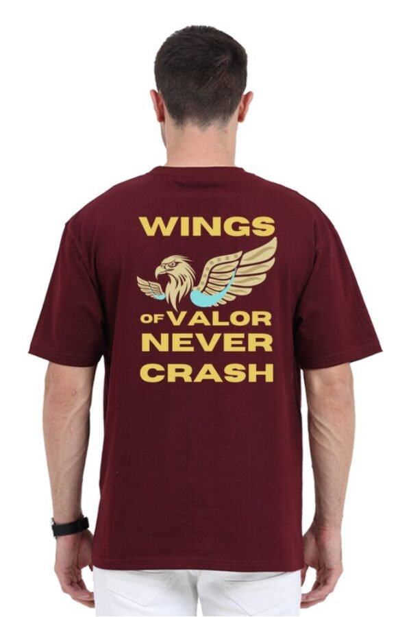 Wings of Valor Unisex Oversize Classic T-shirt - Image 8