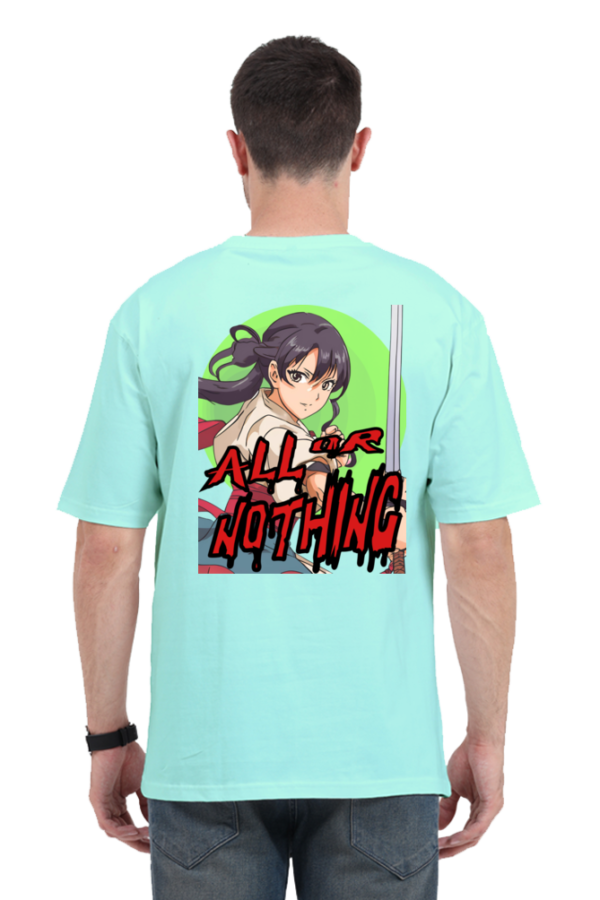 All or Nothing Unisex Oversize Classic T-shirt - Image 7