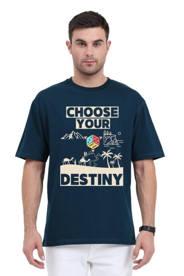 Choose Destiny Unisex Oversize Classic T-shirt - Image 5