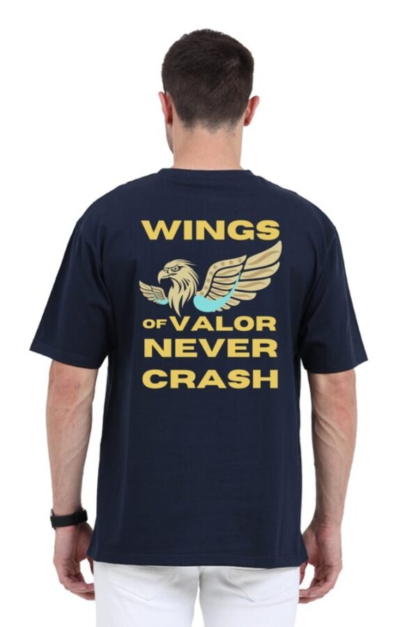Wings of Valor Unisex Oversize Classic T-shirt - Image 12