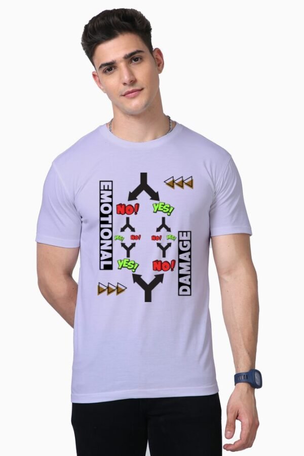 Emotional Damage Unisex Half Sleeve T-shirt - Image 4