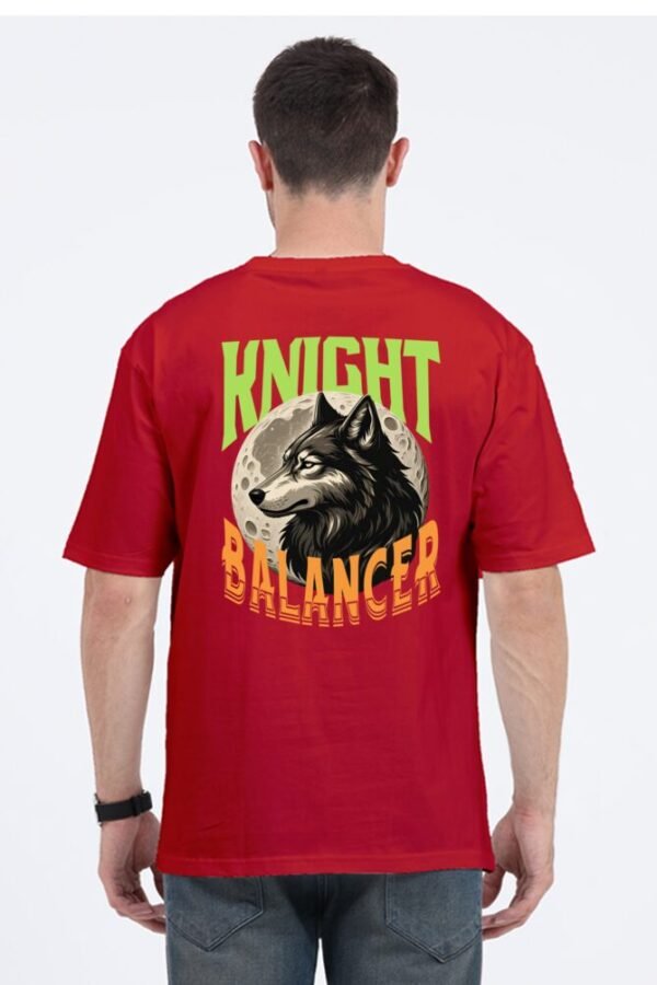 Knight Wolf Unisex Oversize Classic T-shirt - Image 7