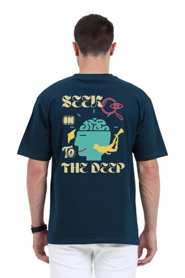 The Deep Seeker Unisex Oversize Classic T-shirt - Image 5