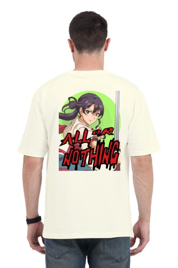 All or Nothing Unisex Oversize Classic T-shirt - Image 19