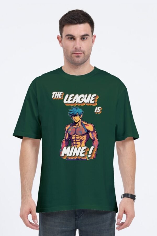 The League is Mine Unisex Oversize Classic T-shirt - Image 9