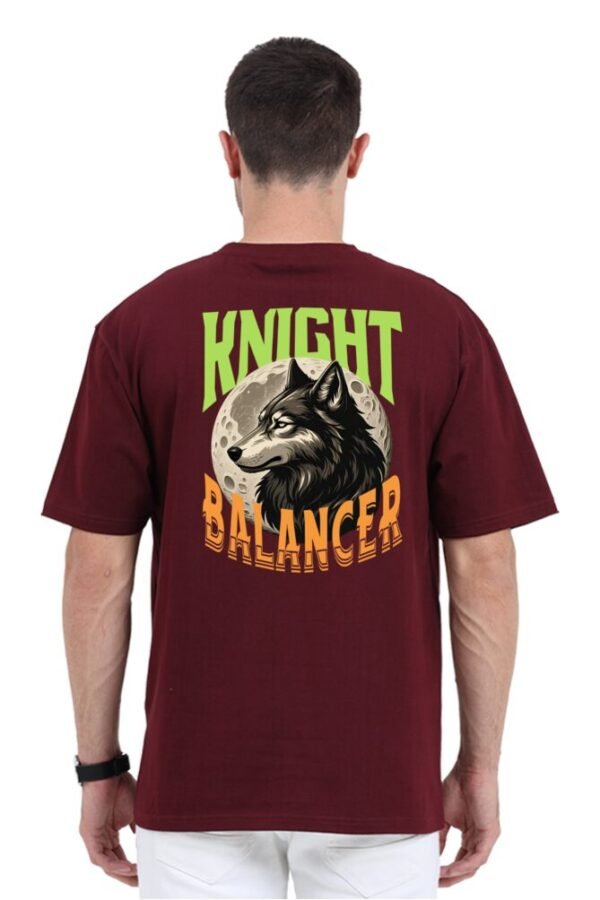 Knight Wolf Unisex Oversize Classic T-shirt - Image 6