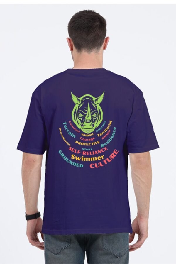 Rhino Attitude Unisex Oversize Classic T-shirt - Image 5