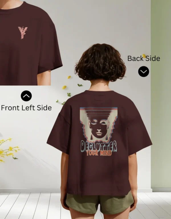 Declutter Mind_Maroon