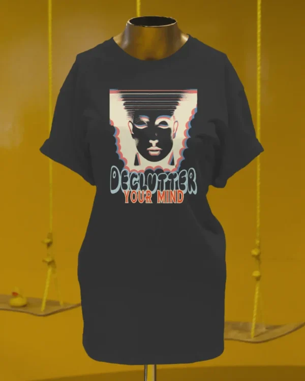 Declutter mind_Tdress_Black
