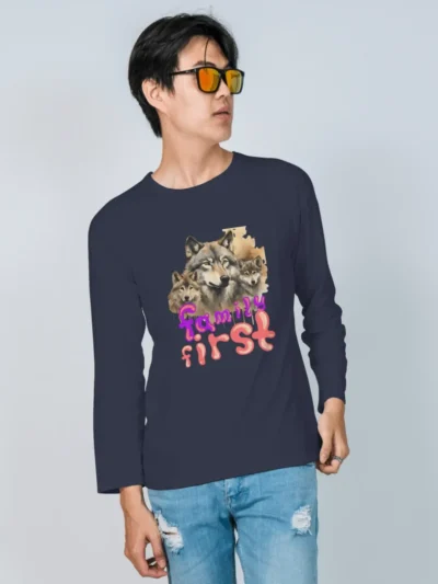 Family First_Navy Blue