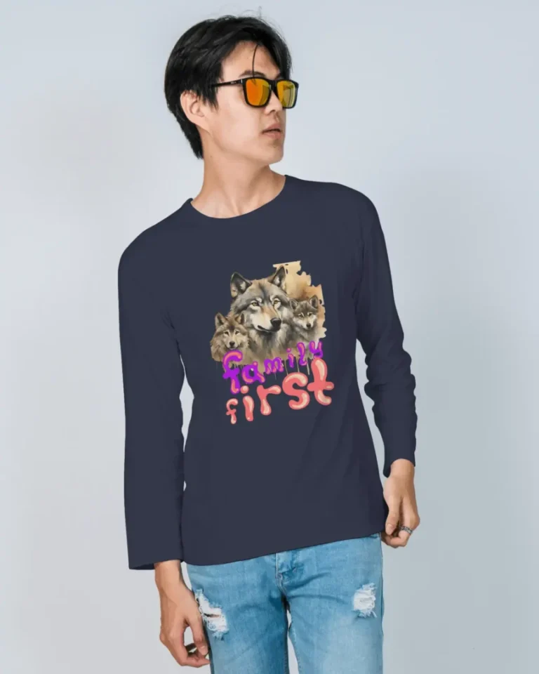 Family First men Full Sleeve T-shirt