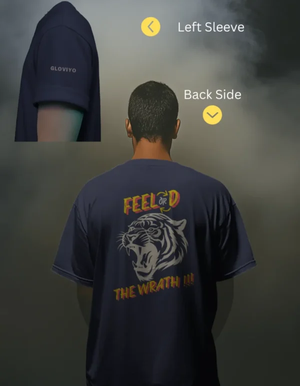 Feel The Wrath_Navy Blue