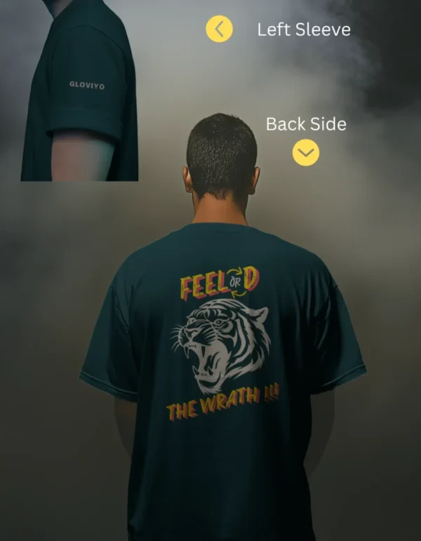 Feel The Wrath_Petrol Blue
