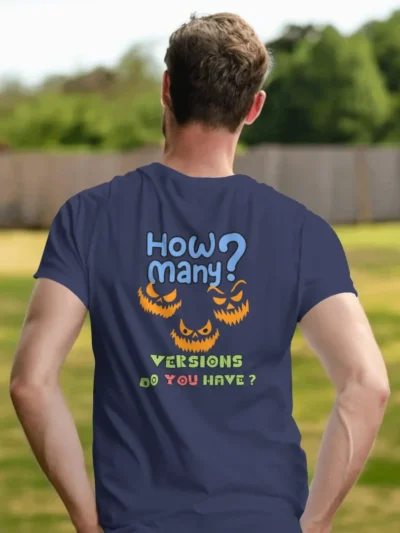 How Many Versions Unisex Half Sleeve T-shirt