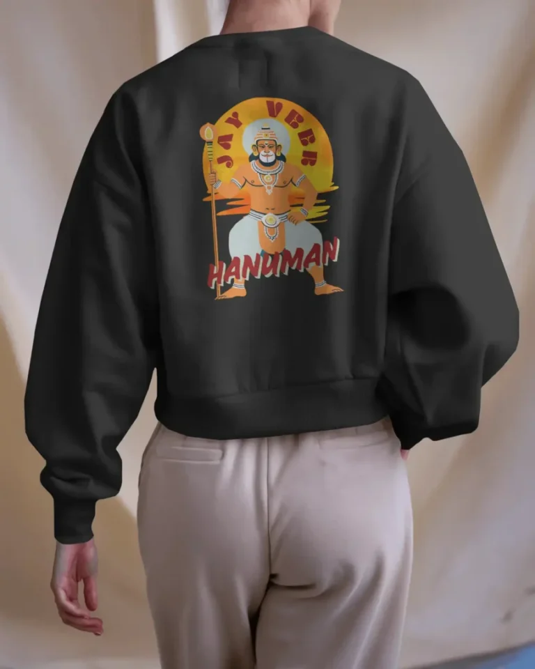 Jay Veer Hanuman Unisex Sweatshirt