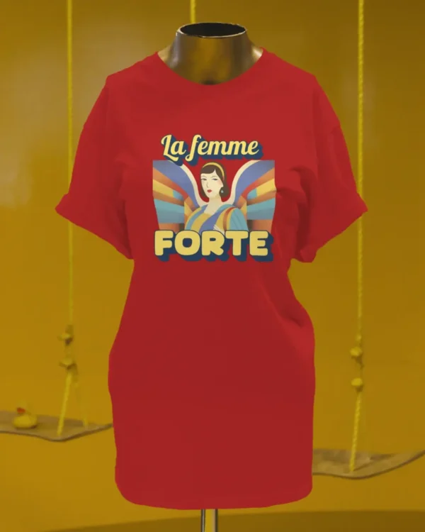 La Femme Forte_Tdress_Red