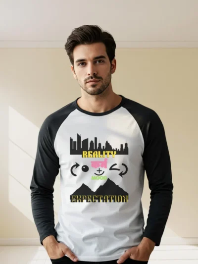 Karma Plus Mood Men Raglan Tees