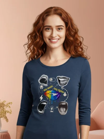 My modes my Rights_Navy Blue