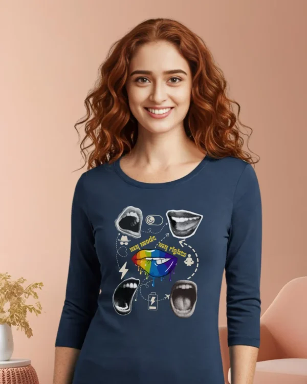 My modes my Rights_Navy Blue