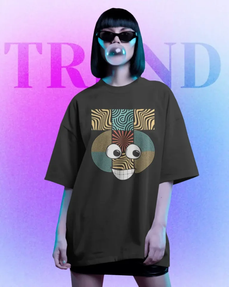 Objective Smile Unisex Oversize Classic T-shirt