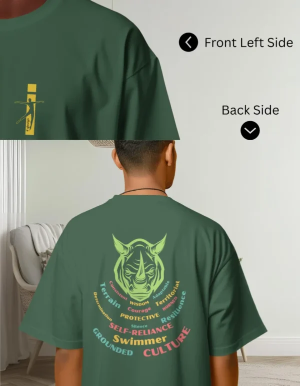 Rhino Attitude_Bottle Green
