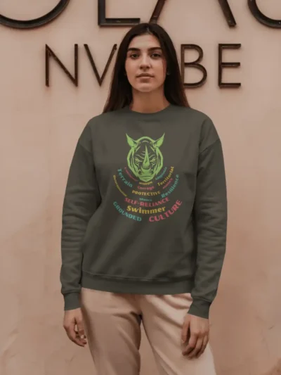Rhino Attitude_Olive Green