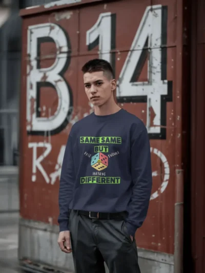 Same Same but Different_Navy Blue