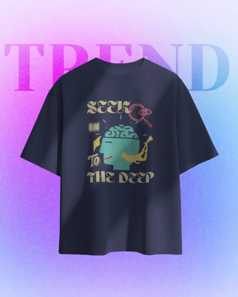 Seek Deep Unisex Half Sleeve T-shirt