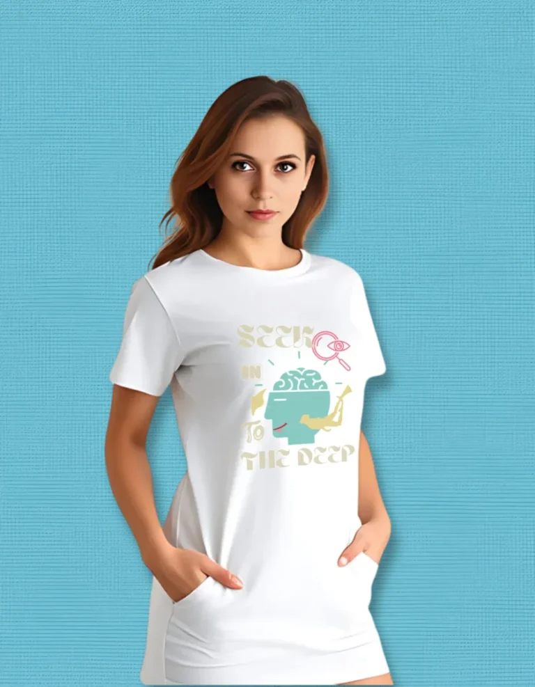 Seek Deep Women T-shirt Dress
