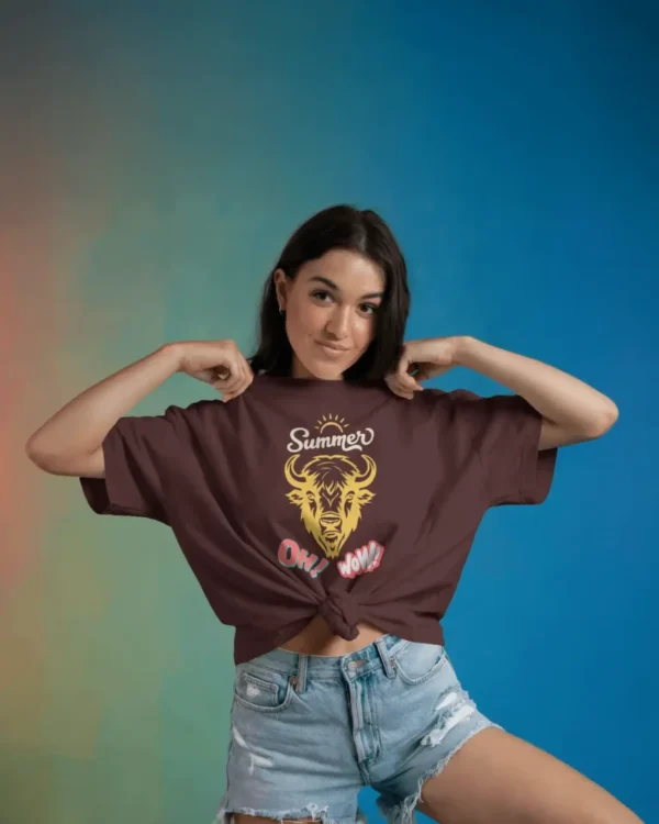 Summer Bull_Maroon