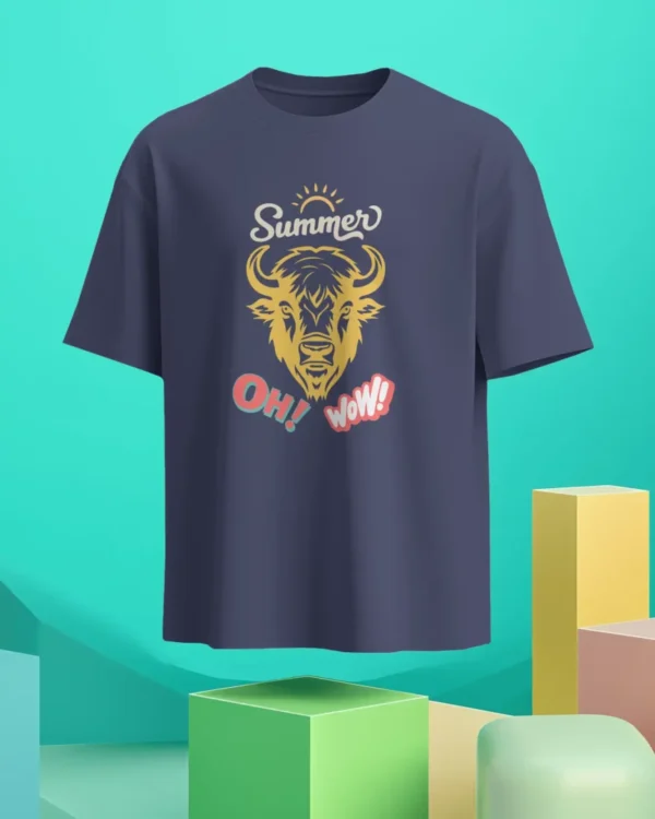 Summer Bull_Navy Blue