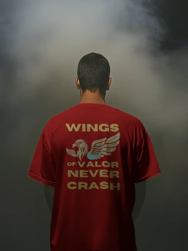 Wings of Valor Unisex Oversize Classic T-shirt