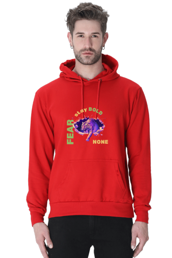 Fear None Attitude Unisex Hoodie - Image 4
