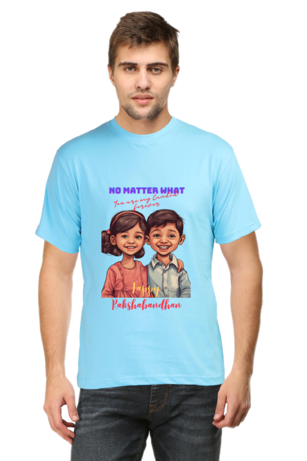 Raksha Bandhan Candid Photo Unisex T-shirt - Image 4