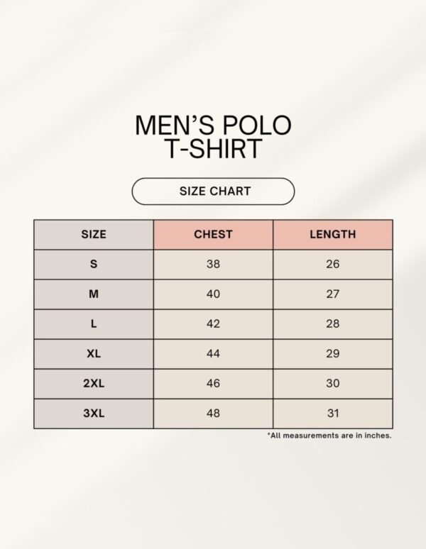 IAF Trishool Size chart
