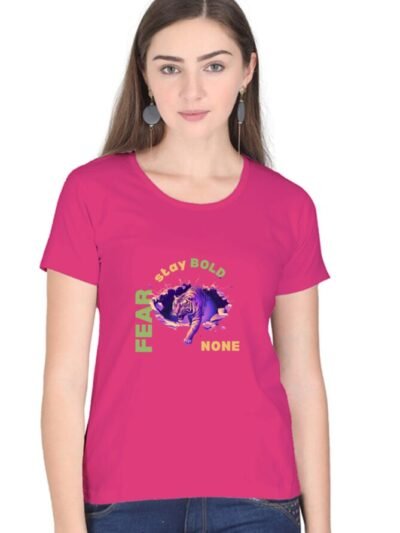Tiger T-shirt for Bold Woman