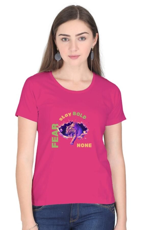 Tiger T-shirt for Bold Woman