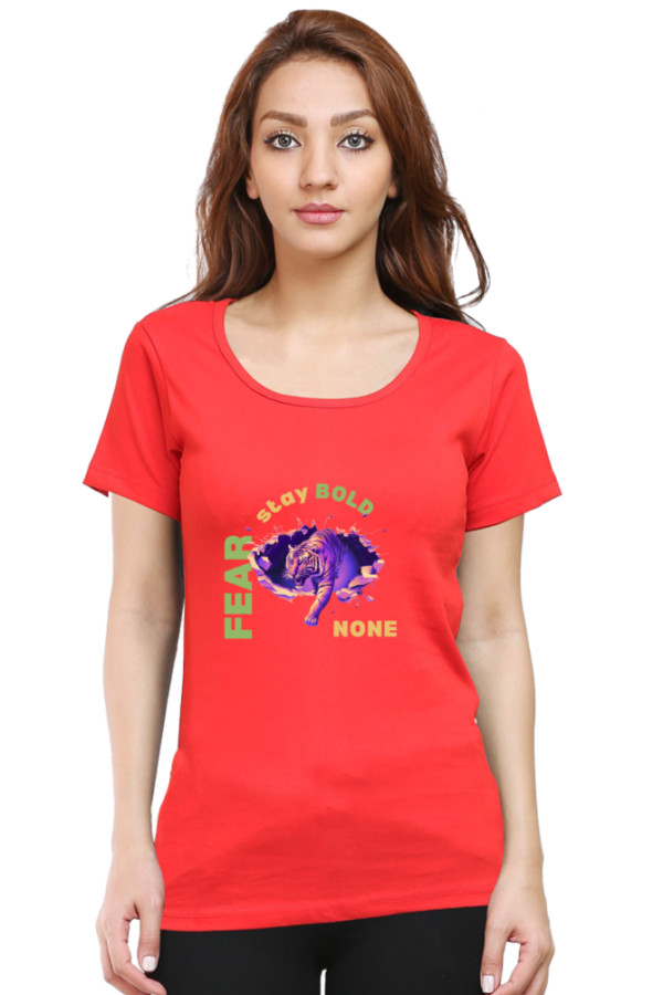 Tiger T-shirt for Bold Woman - Image 4