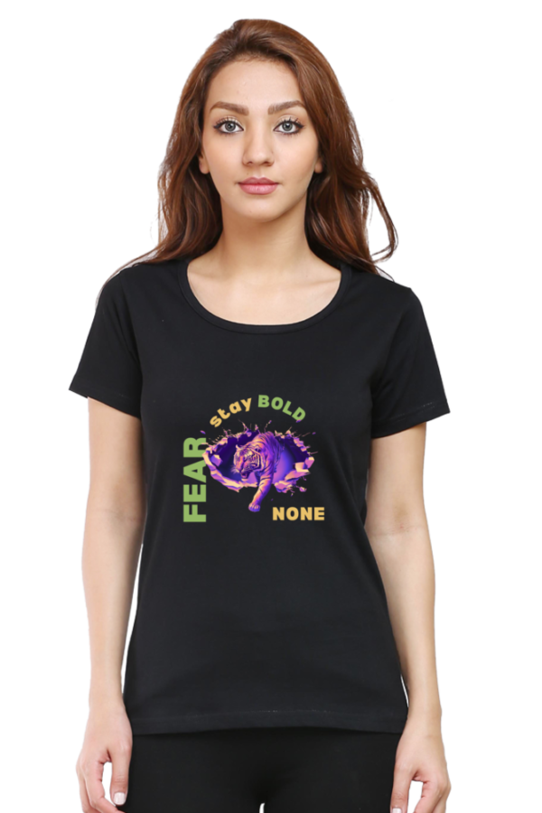 Tiger T-shirt for Bold Woman - Image 3