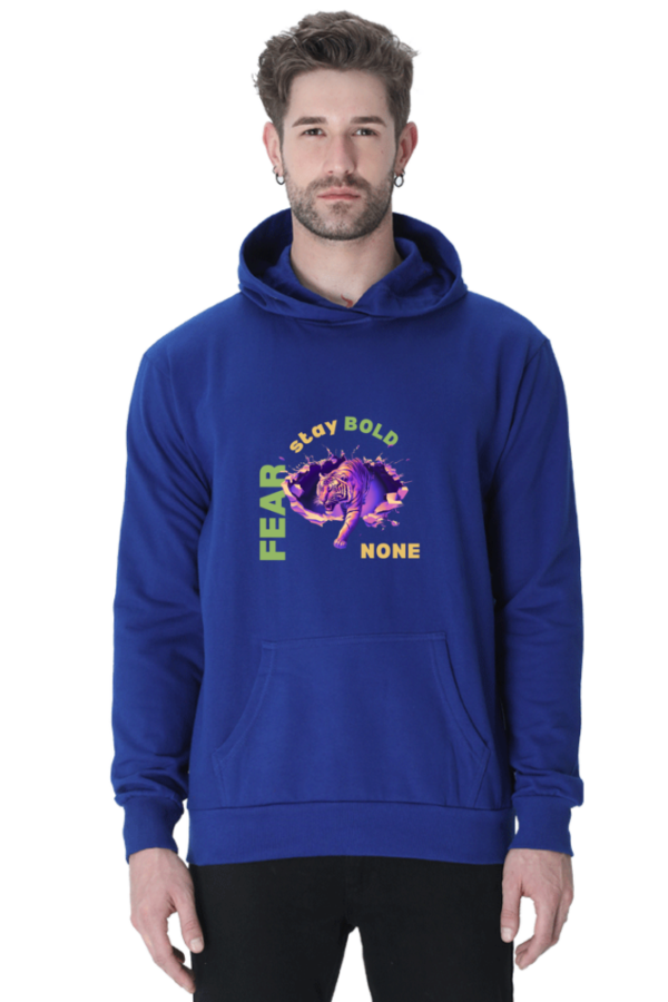 Fear None Attitude Unisex Hoodie - Image 2