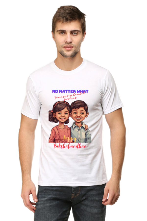 Raksha Bandhan Candid Photo Unisex T-shirt - Image 2
