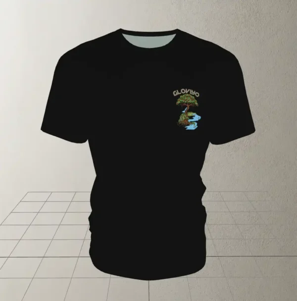 3D Baroda Croc Black Front