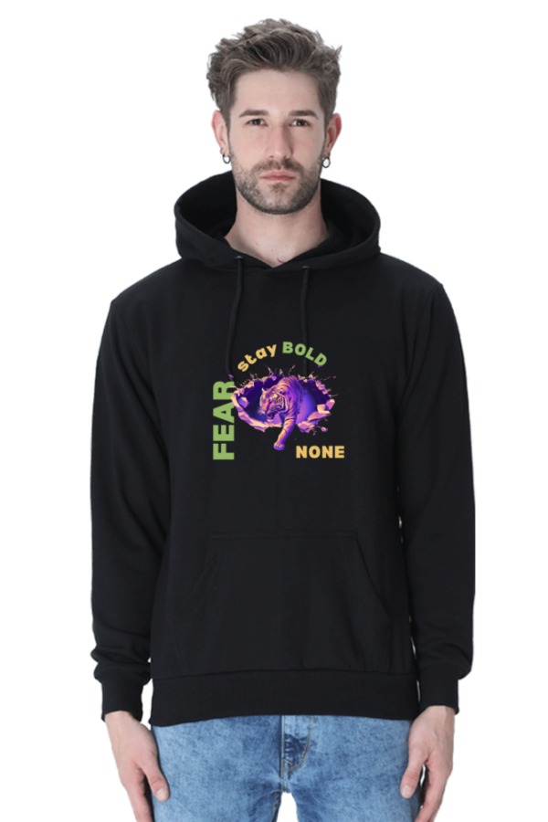 Fear None Attitude Unisex Hoodie - Image 7