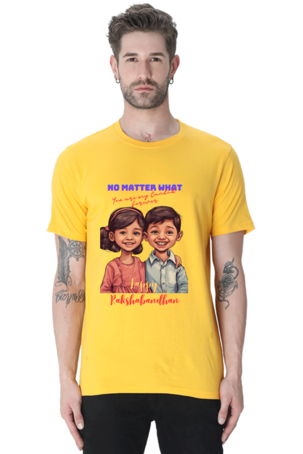 Raksha Bandhan Candid Photo Unisex T-shirt - Image 6