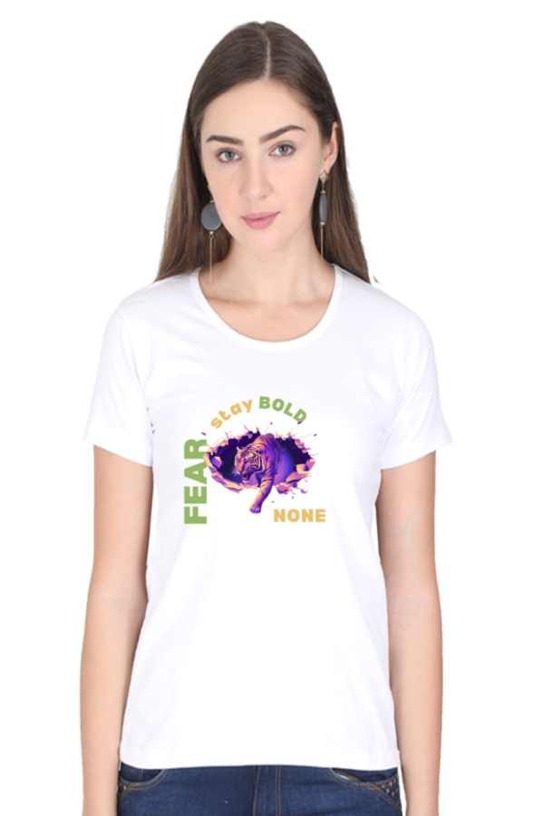 Tiger T-shirt for Bold Woman - Image 2