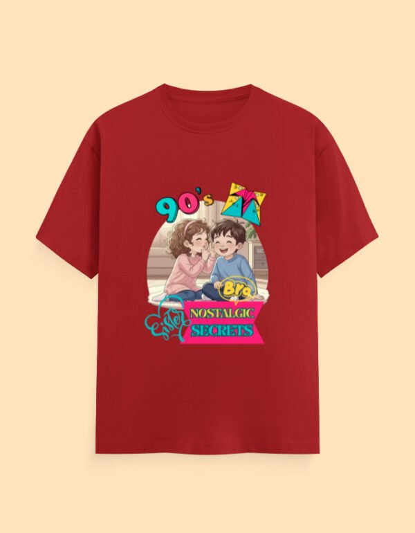 90s nostalgia red