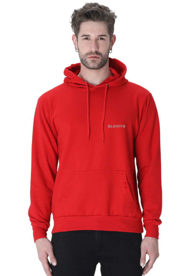 Plain Unisex Hooded Sweatshirt - Image 5