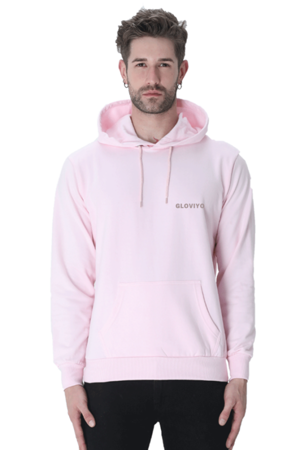 Plain Unisex Hooded Sweatshirt - Image 2